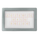 Periodic
 Table
 Writer  Belt Buckles
