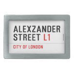alexzander Street  Belt Buckles