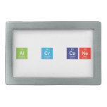 Al Cr Cane  Belt Buckles