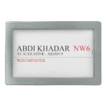 abdi khadar   Belt Buckles