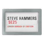steve hammers   Belt Buckles