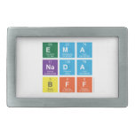 ema
 nada
 bff  Belt Buckles