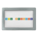 Tabla Periodica  Belt Buckles