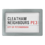 Cleatham  Neighbours  Belt Buckles