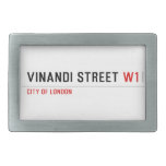 VINANDI STREET  Belt Buckles