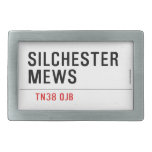 Silchester  Mews  Belt Buckles