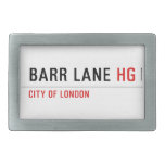 Barr Lane  Belt Buckles