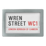 Wren  Street  Belt Buckles