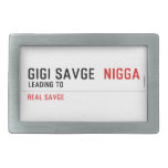 GiGi savge   Belt Buckles