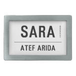 sara  Belt Buckles