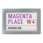 Magenta Place   Belt Buckles