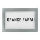 ORANGE FARM   Belt Buckles