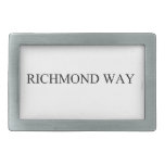 Richmond way  Belt Buckles