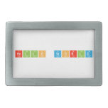 Hello world  Belt Buckles