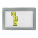 Periodic
 Table
 Writer  Belt Buckles