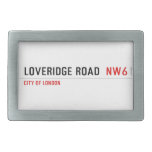 Loveridge Road   Belt Buckles