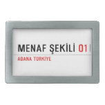 menaf Şekİlİ  Belt Buckles