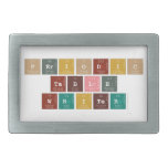 Periodic
 Table
 Writer  Belt Buckles