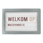 Welkom  Belt Buckles