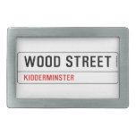 Wood Street  Belt Buckles