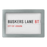 BUSKERS LANE  Belt Buckles