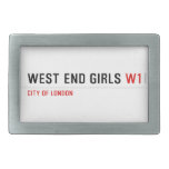 WEST END GIRLS  Belt Buckles