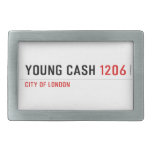YOUNG CASH  Belt Buckles