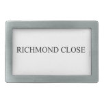 Richmond close  Belt Buckles