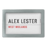 Alex Lester  Belt Buckles