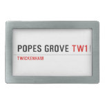 Popes Grove  Belt Buckles
