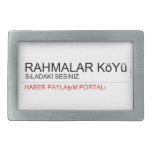 Rahmalar Köyü  Belt Buckles
