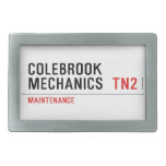 Colebrook Mechanics   Belt Buckles