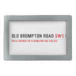 Old Brompton Road  Belt Buckles