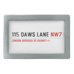 115 Daws LANE  Belt Buckles