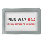 Pinn Way  Belt Buckles