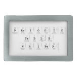 Periodic
 Table
 Writer  Belt Buckles