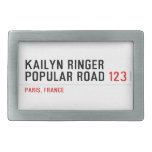 Kailyn ringer Popular road  Belt Buckles