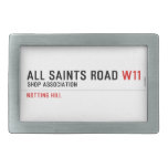 ALL SAINTS ROAD  Belt Buckles