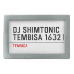 DJ SHIMTONIC TEMBISA 1632  Belt Buckles