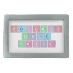 Periodic
 Table
 Writer  Belt Buckles