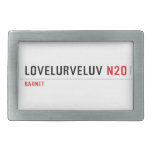 Lovelurveluv  Belt Buckles