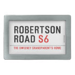 Robertson Road  Belt Buckles
