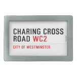 Charing Cross Road  Belt Buckles