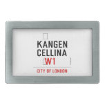   KANGEN CELLINA     Belt Buckles