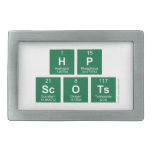 HP 
 Scots  Belt Buckles