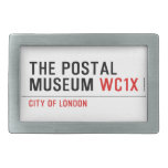 the postal museum  Belt Buckles