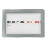 Rockley Road  Belt Buckles