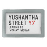 Yushantha  Street  Belt Buckles
