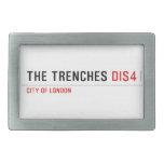 THE TRENCHES  Belt Buckles