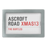 ASCROFT ROAD  Belt Buckles